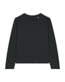 Dames T-shirt Stanley Stella Muser Long Sleeve Zwart